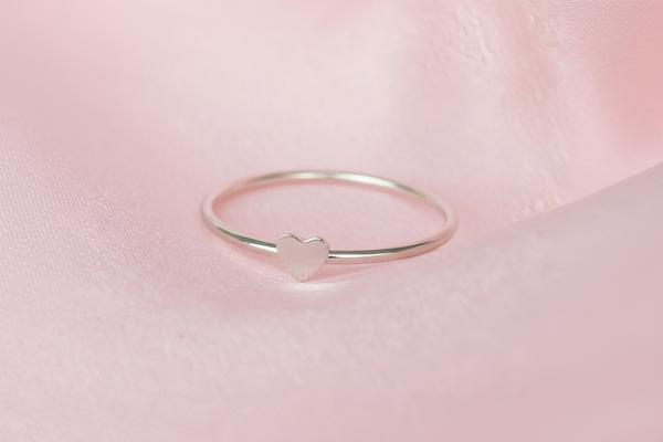 Amerie Heart Ring // Sterling Silver
