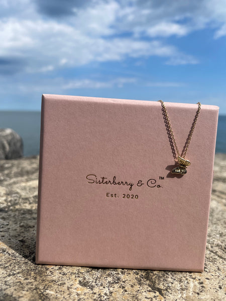 Minka Butterfly Necklace // 14kt Gold Vermeil
