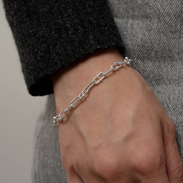 Aurora Granchio Chain Bracelet  // Italian Sterling Silver