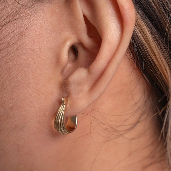 Chelsea Huggies // 14kt Gold Vermeil