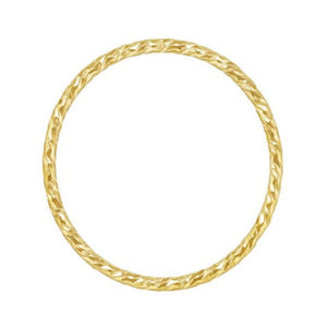 Phoebe Sparkle Twist Ring // 14k Gold Filled