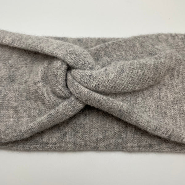 Cashmere Headband // Grey