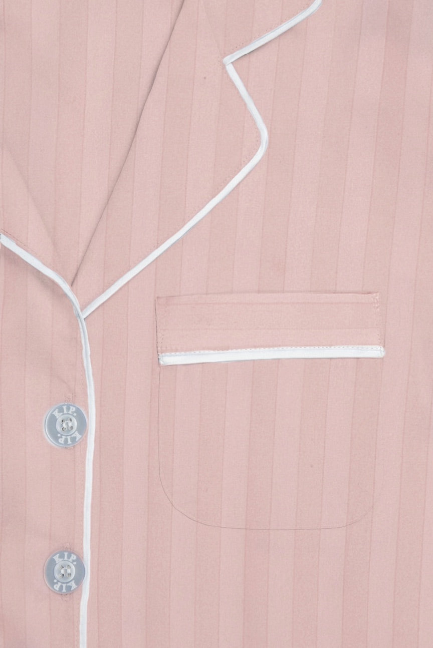100% Turkish Cotton Pajama Set - Soft Rose - Sisterberry & Co.