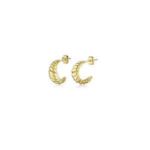 Vanessa Croissant Earrings // 14k Gold Vermeil